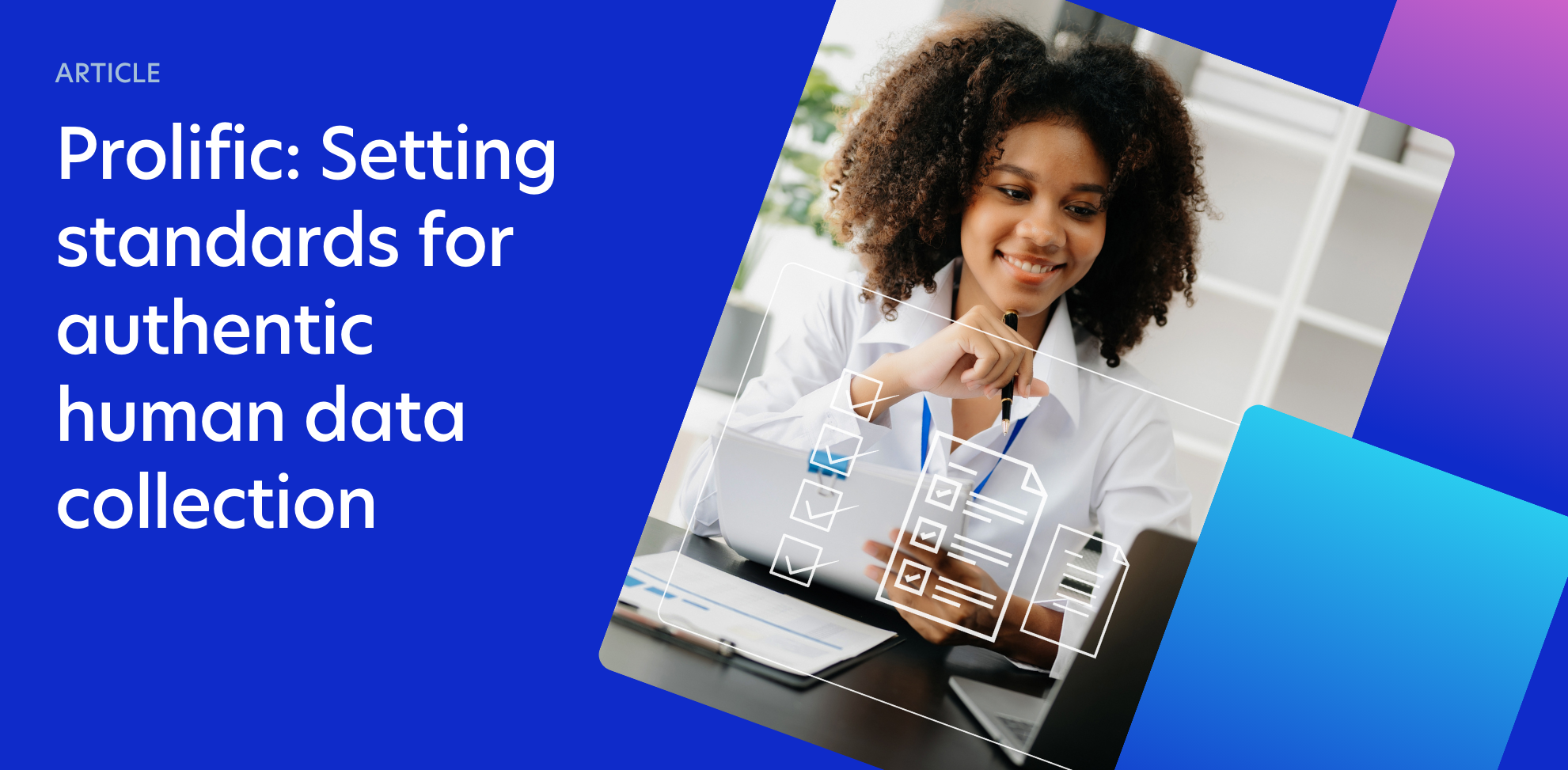Prolific: Setting standards for authentic human data collection
