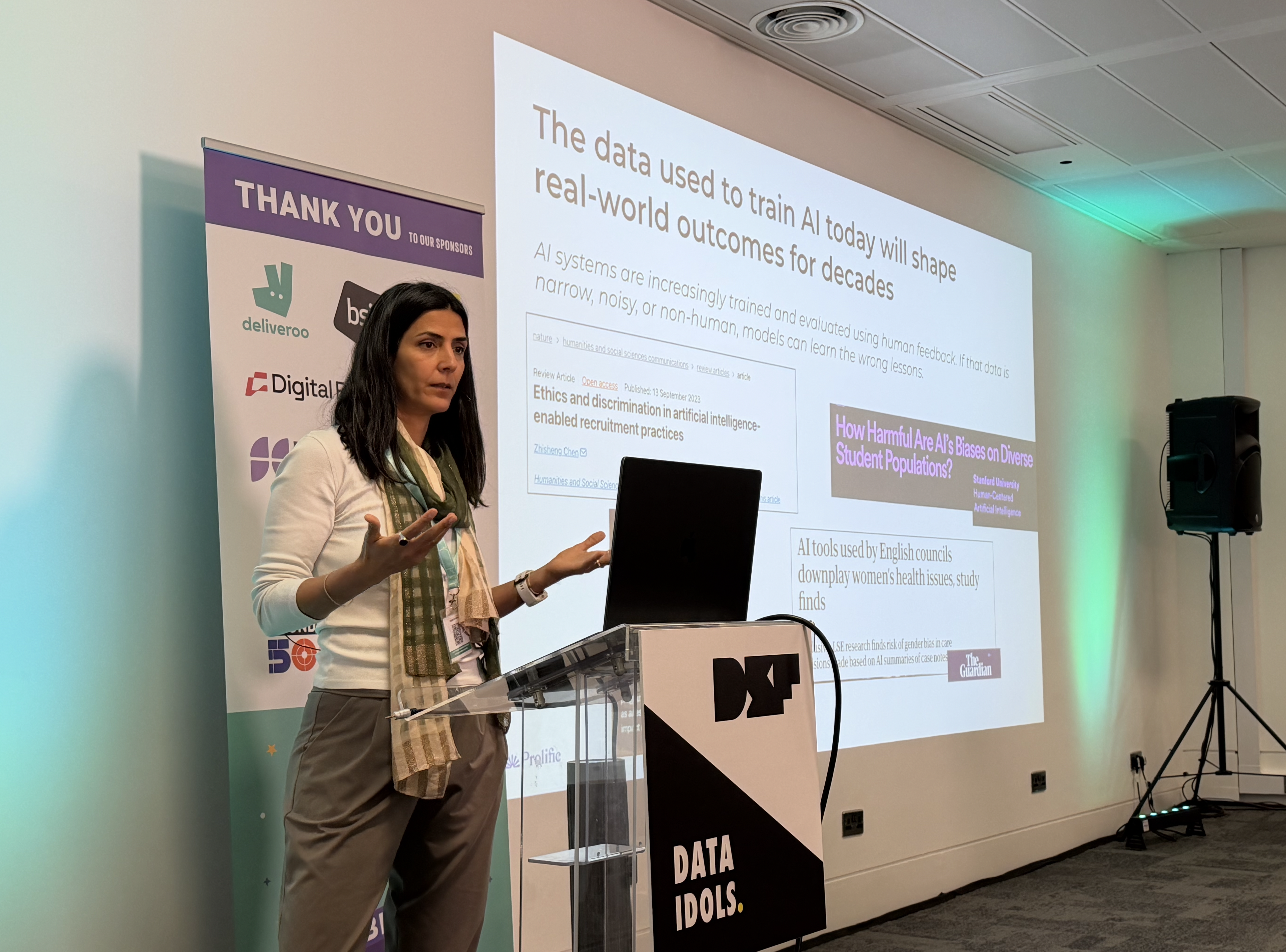 Billur Engin at the Data Science Festival