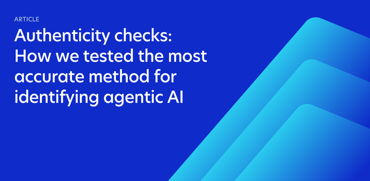 Authenticity checks detect AI agents best | Prolific