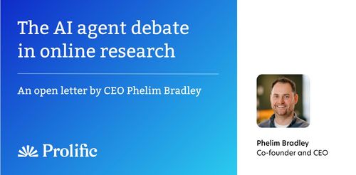 Phelim The AI agent debate in online research | Prolific